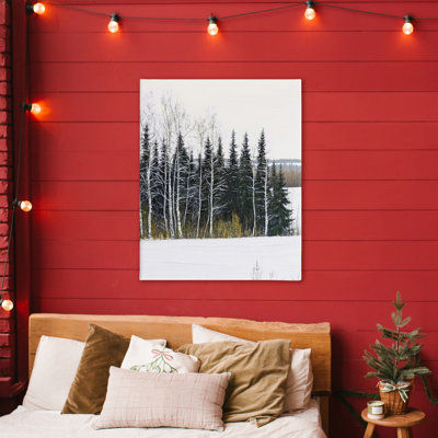 Paysage d'hiver, toile par Arlington Prints