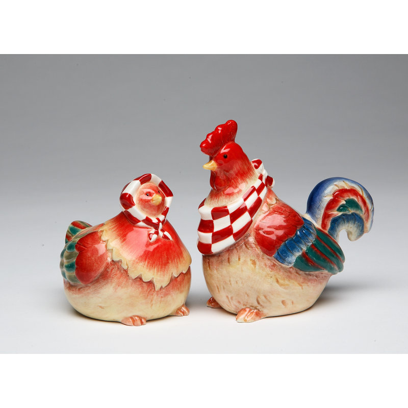 Cosmos Gifts Chicken Salt and Pepper Set