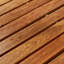 Tapis de bain Roll-up Teak