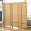 Paravent pliable arqué