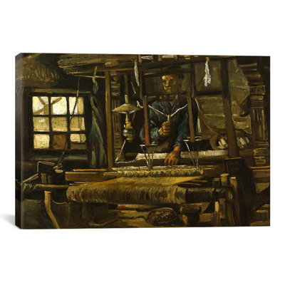 A Weaver's Cottage by Vincent van Gogh - Painting Print on Canvas