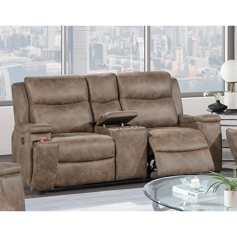 Vieira Motion Loveseat, Auburn