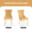 Chaise parsons en velours capitonné Joshanae-398206069