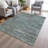 Machine Washable Indoor/Outdoor Xhevrie Taupe Rug-1437041399