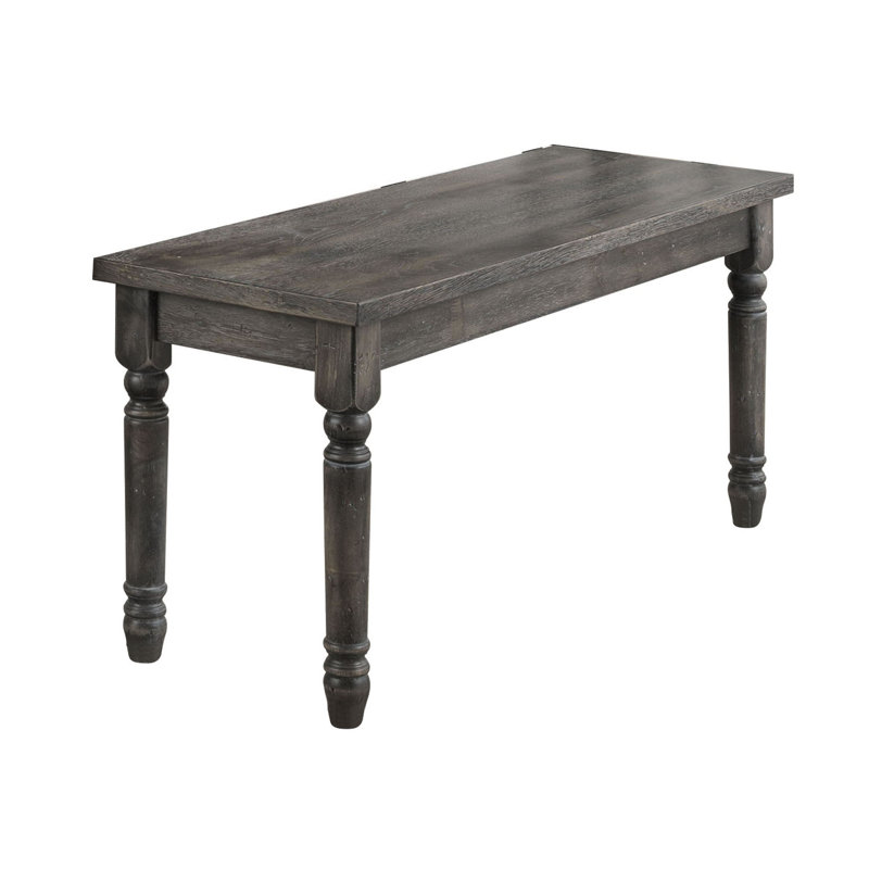 40"W Homestead Farmhouse Dining Bench – Perfect Blend Of Style And Durability