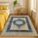 Serenity Large Area Rug With Non-Slip PVC Backing Oriental Style 200x300cm Carpet For Living Room, Bedroom, Lounge, Or Dining Room