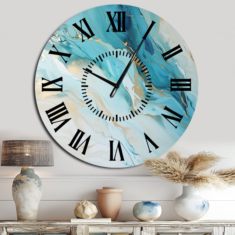 Horloge murale Glacier, Surdimensionné