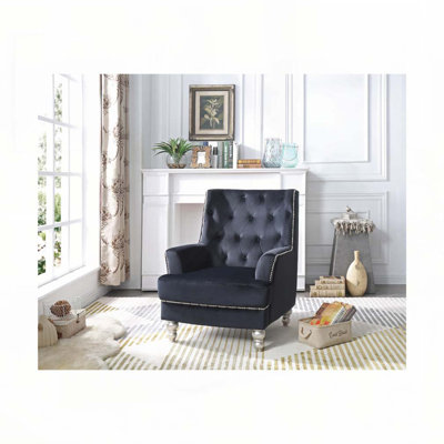 Fauteuil noir élégant Elegant
