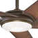 60" Raptor 5 - Blade LED Standard Ceiling Fan with Remote Control and Light Kit Included