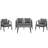 Durable And Comfortable Outdoor Seating Set,Suitable For Patios, Lawns, And Poolsides-1268989911