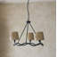 Wrangler 3lt Pendant light finished and Raffia-103222543