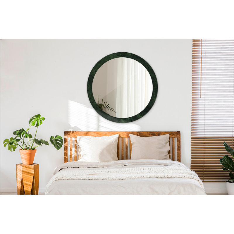 Huldar Glass Flat Wall Mirror