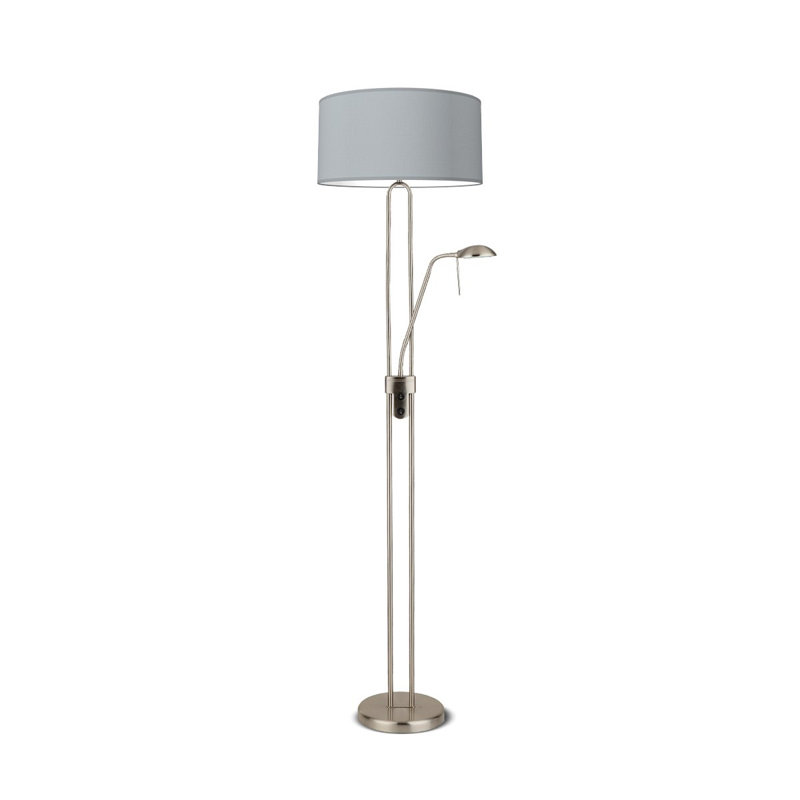 25 cm H Drum Cotton Pendant Shade ( Screw On )