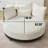 52.75'' Oversized Round Swivel sofa-963571761
