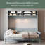 Grand lit escamotable mural avec canapé-1589885848