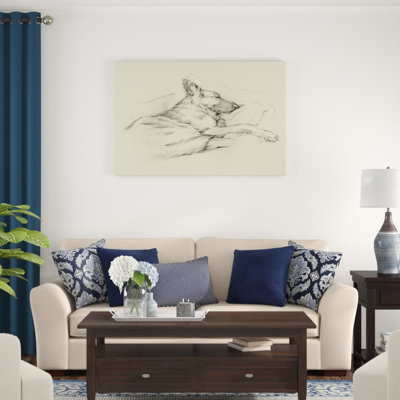 Dog Days IV 1 Piece Wall Art