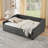 Space-saving Multifunctional Grey Beds With Usb, Modern Design