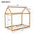 Twin Size Wooden House Bed