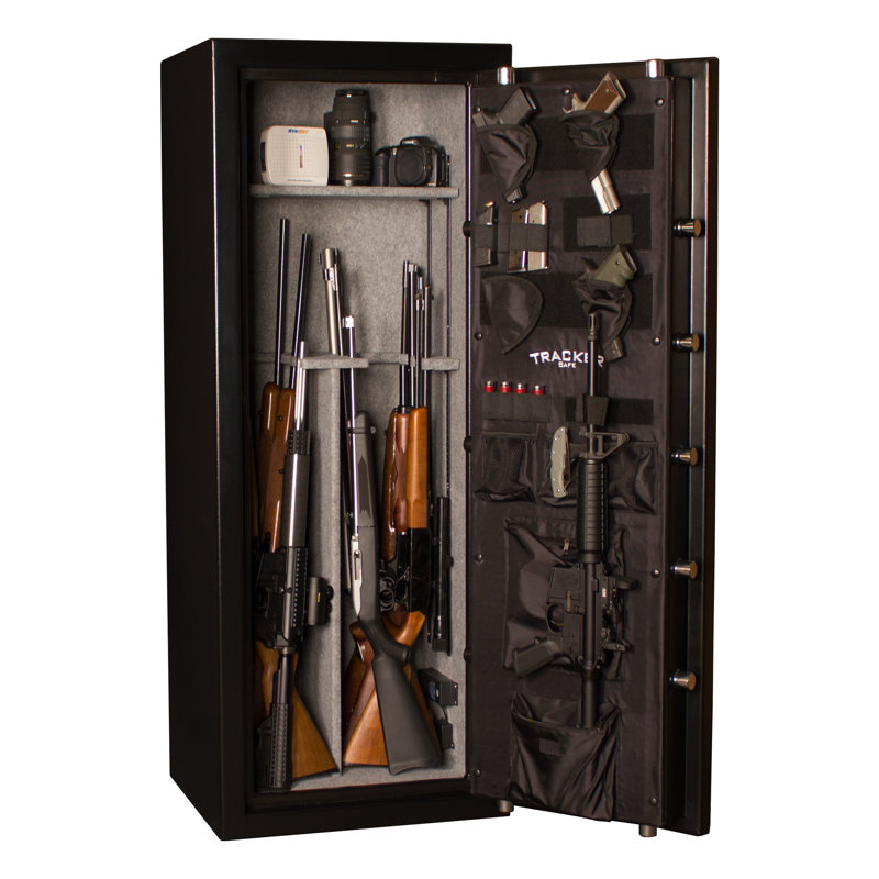 Gun Safe with Dial or Electronic Lock, Mechanical Dial, 59"H x 23"W x 20"D