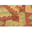 Tapis en laine noué la à la main rouille/beige 2 pi 10 po x 4 pi one-of-kind Elland