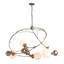 Lustre géométrique unique à 6 lumières Sprig-55646128-55646129