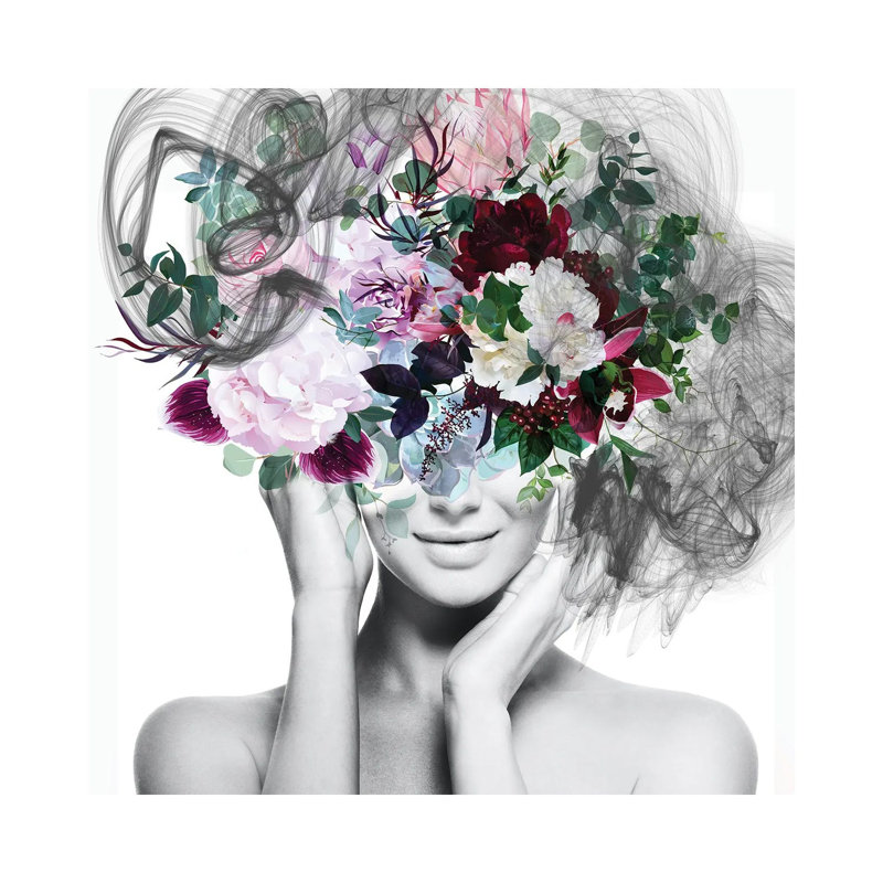 Still Life With Bliss I by Irena Orlov - 1 Piece Wrapped Canvas Wall Art, 45.72 cm H x 45.72 cm W