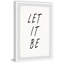 « Let it be V »-impression de cadre photo sur papier-452623933