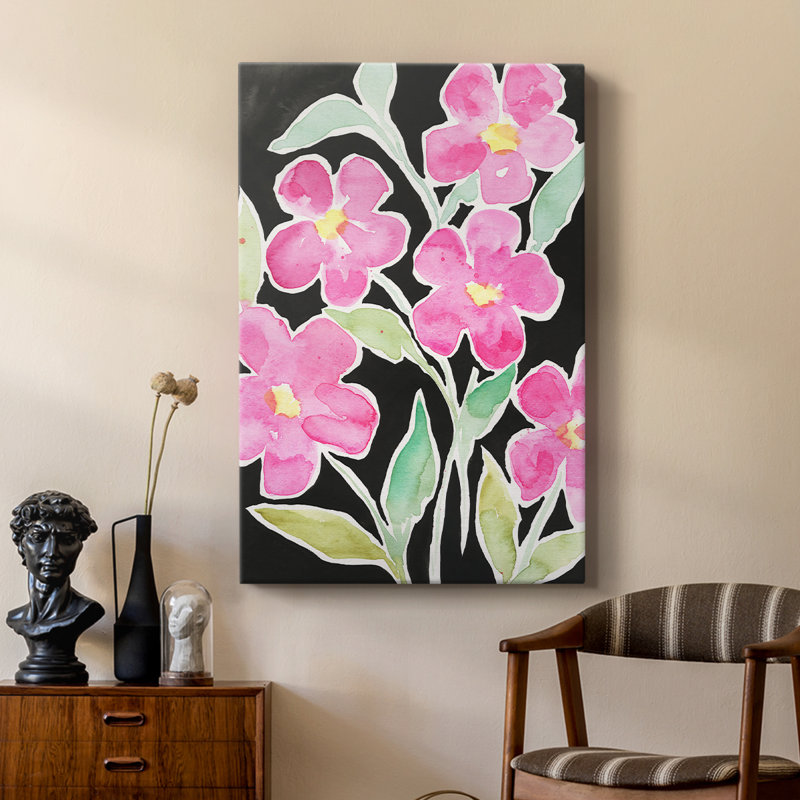 Chorale florale - galerie Cavas sur mesure, H 12 po x l 8 po