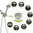Multi-functional dual shower head shower-117481105