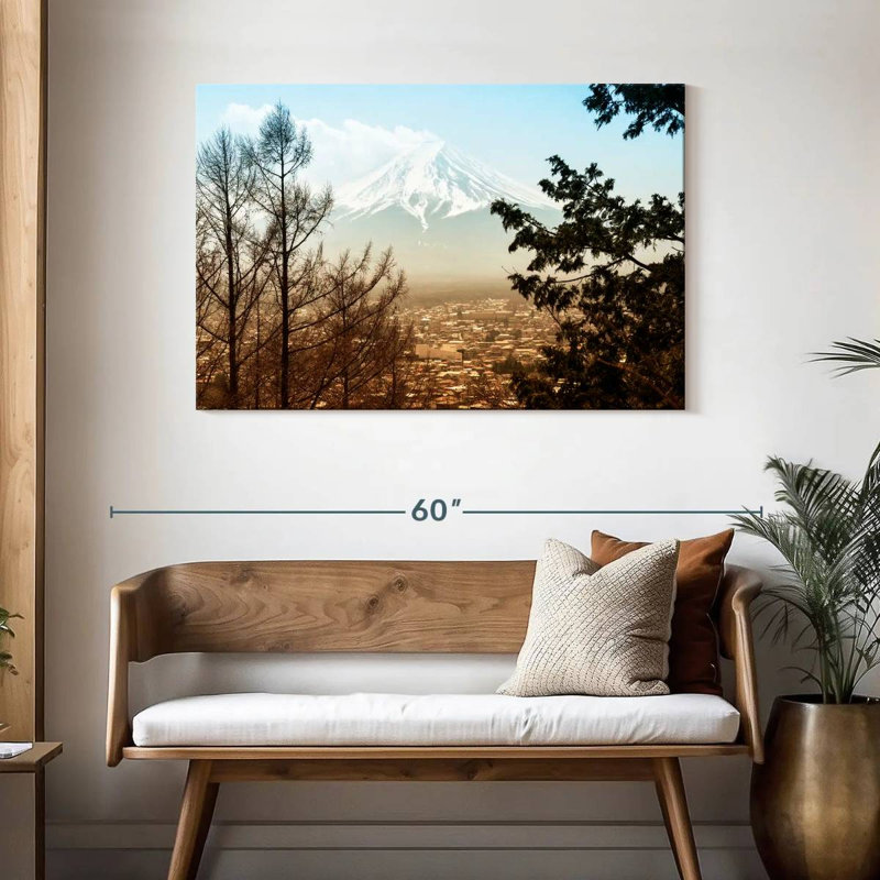 Ravi Mt. Fuji, 30" H x 45" W