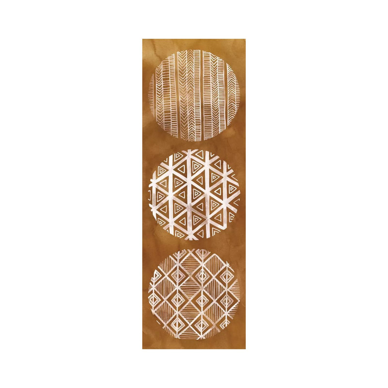 Tribal Pattern I by Grace Popp - Wrapped Canvas Panoramic Print, 30.48 cm H x 91.44 cm W x 1.91 cm D