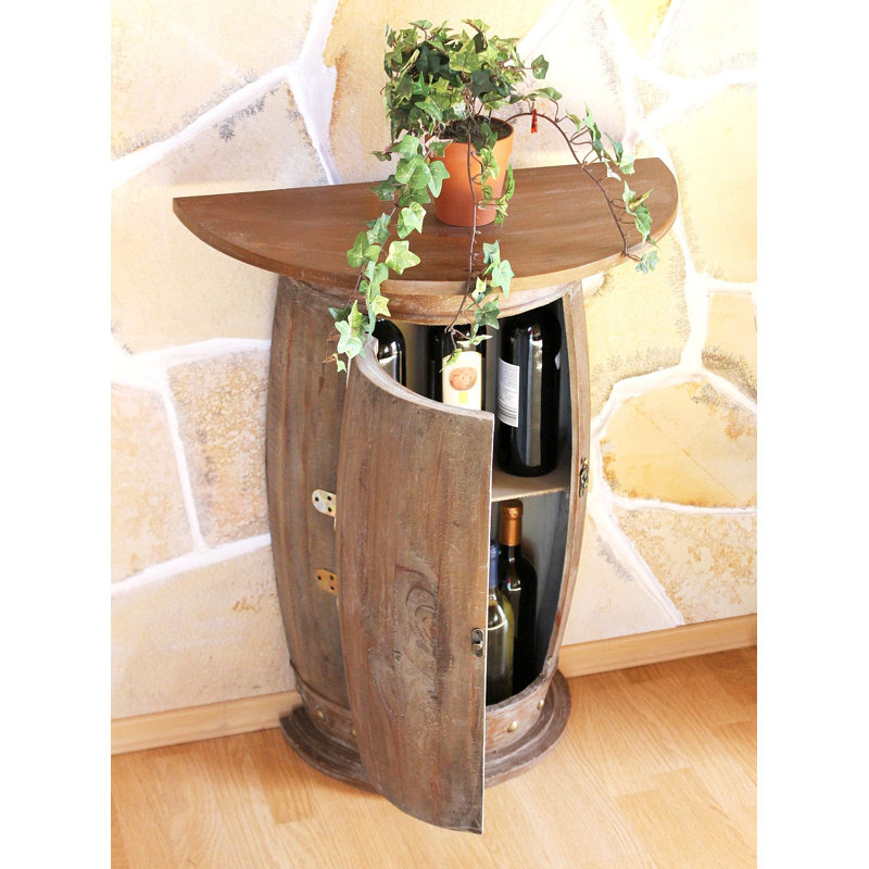 60cm Bar Cabinet, Brown