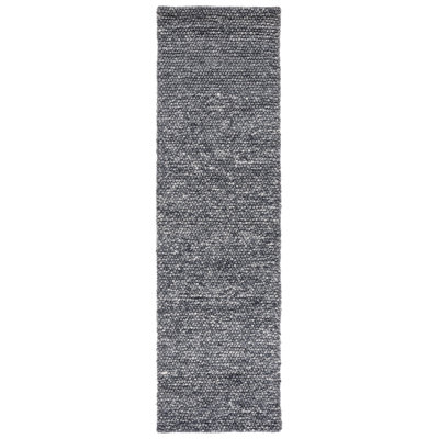 Elle Handmade Dark Gray Rug