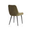 Cheney 49cm H Polyester Blend Upholstered Metal Full Back Side Chair-1949141424