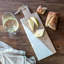 Wood and Marble Cutting Board with Handle