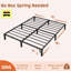Structure de lit plateforme robuste en métal 10 po, aucun sommier requis, rangement sous le lit