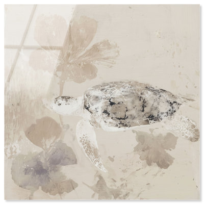 Planeur intemporel I, impression acrylique, décor côtier vintage par Art Remedy, prêt à accrocher, 61 x 61 cm
