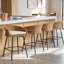Tabourets de bar de hauteur comptoir Carvin-107621802