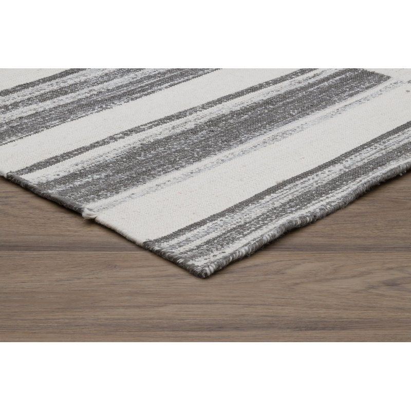 Kendi, Rectangle 6' x 9', Silver