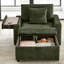 Fauteuil d'appoint confortable en velours côtelé-243103273