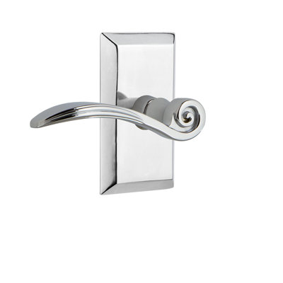 Nostalgic Warehouse Studio Plate Privacy (Bed & Bath) with Swan Lever