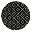 Tapis à poils longs noir et blanc Foundry Select-4746947