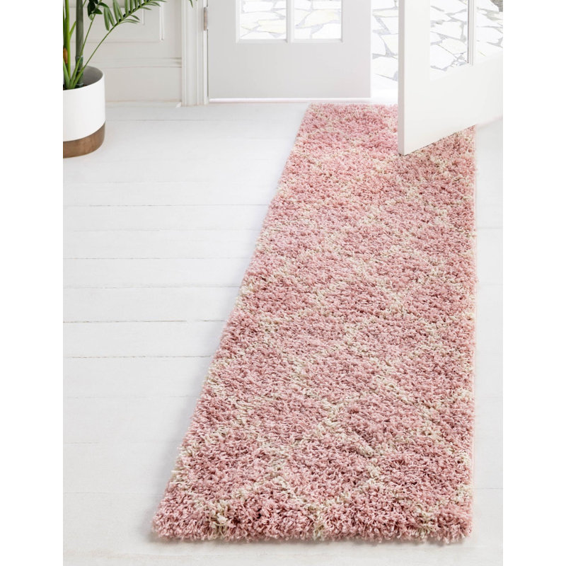 Geometric Indoor Rug, Runner 2'7" x 12'