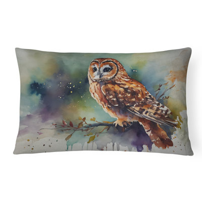 Coussin décoratif intérieur / extérieur en polyester Watercolor Birds