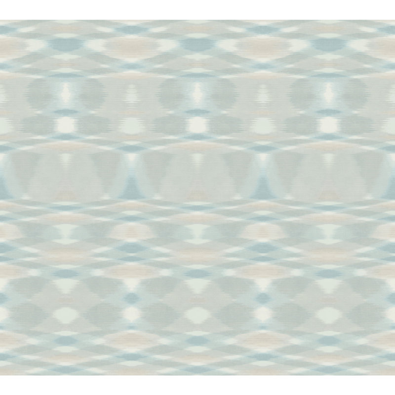 Papier peint Missoni 4 Sunrise Flame, Bleu clair