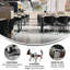 Chaises de vestibule empilables en plastique avec dossiers perforés Oliverson-848270543-809560534