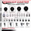 Ensemble de roulettes extensibles en caoutchouc souple à 2 roues SCC TLB 3,5 po x 3/4 po