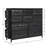 10-Drawer Fabric Dresser with Side Pockets & Hooks, Storage Cabinet for Bedroom, Nursery, Living Room Organization-1587194480