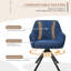 51cm H Upholstered Arm Dining Chair-850639135-850164083