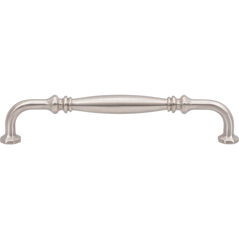 Palazzo Pull, Brushed Satin Nickel, 7 9/16"